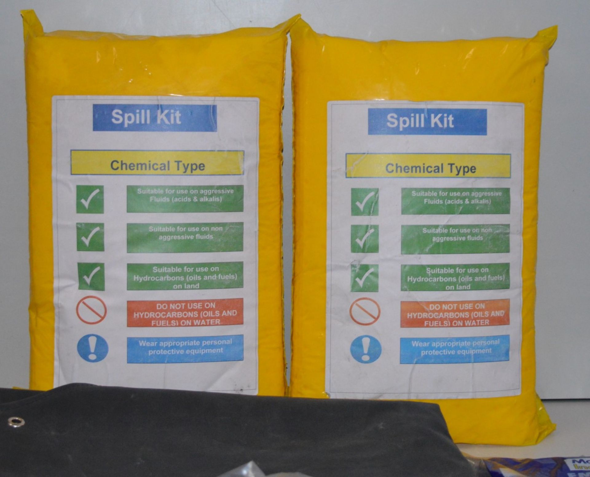 1 x Assorted Collection of Spill Kit Consumables - Includes 2 x Chemical Spill Kits, 1 x Emeror - Image 2 of 8