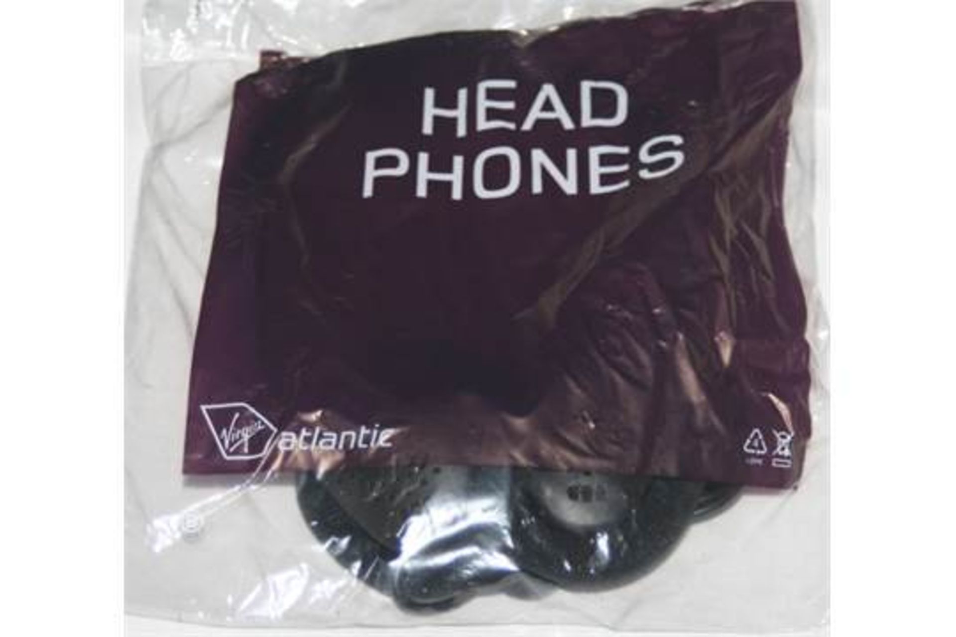 57 x Sets of Virgin Atlantic Earphones / Headphones With 3.5mm Jack Plugs - Brand New Stock - - Image 3 of 5