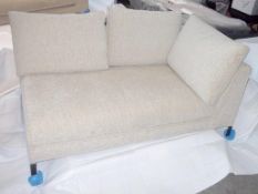 1 x B&B Italia "RAY" Right-Hand Side Chaise Sofa Module With Matching Cushions  - Ref: 4810988 -