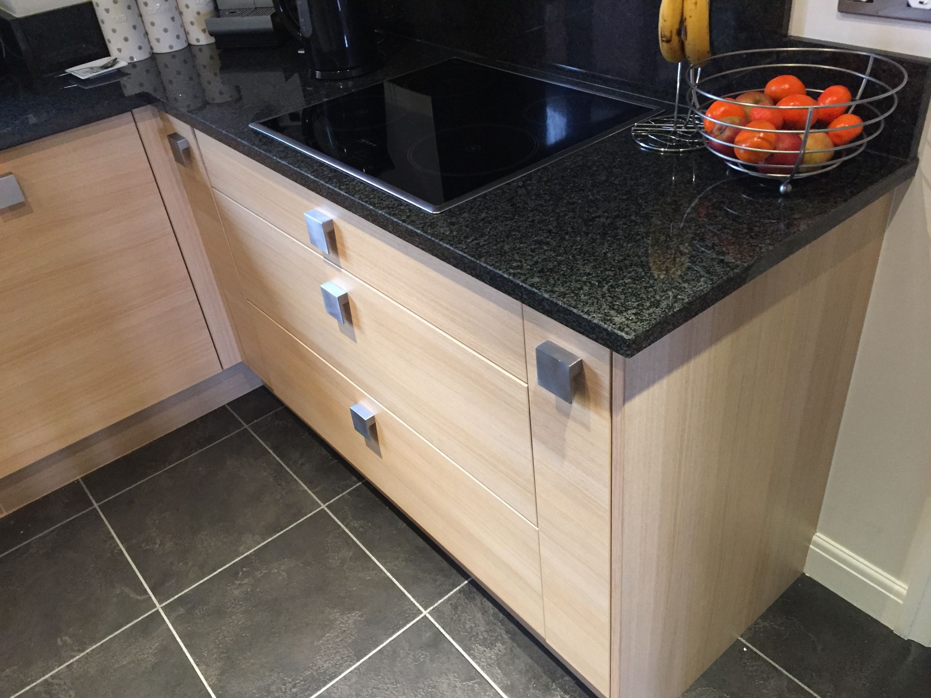1 x Quality Hacker Kitchen With Neff Appliances And Black Granite worktop surfaces - Presented In - Image 6 of 41