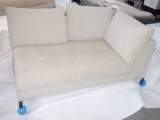 1 x B&B Italia "RAY" Right-Hand Side Chaise Sofa Module With Matching Cushions  - Ref: 4810990 -