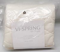 1 x VISPRING Mattress Protector (MPSW-L1) Double, 135x190cm - Ref: 2209328 - CL087 - Location: