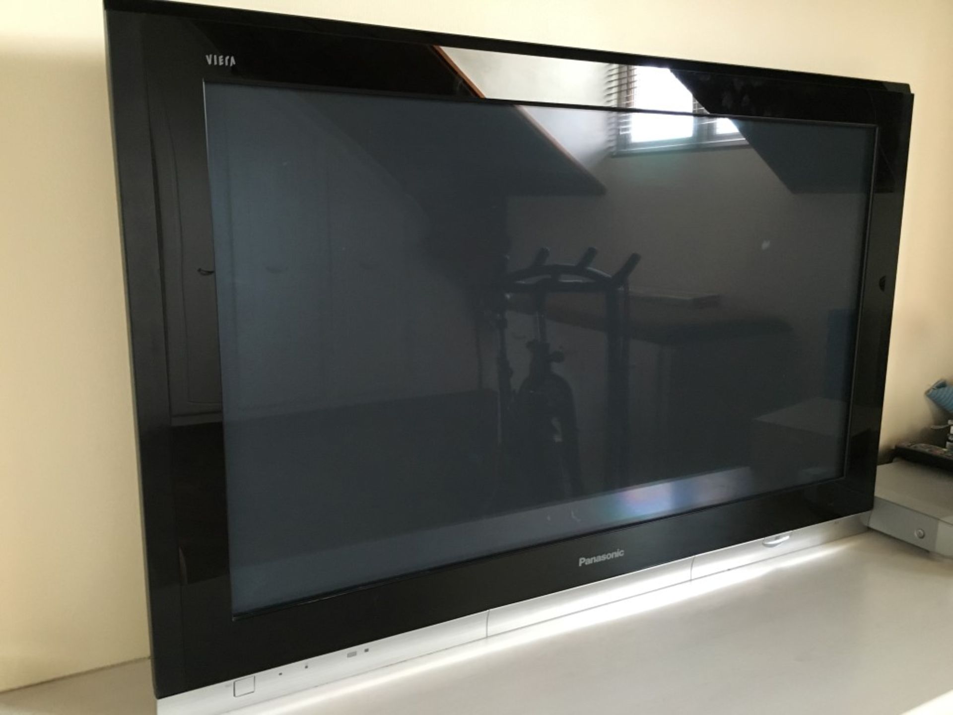 1 x 42" Panasonic Viera Plasma Television - Model: TH-42PX700B - CL130 - In Good Working Order, As