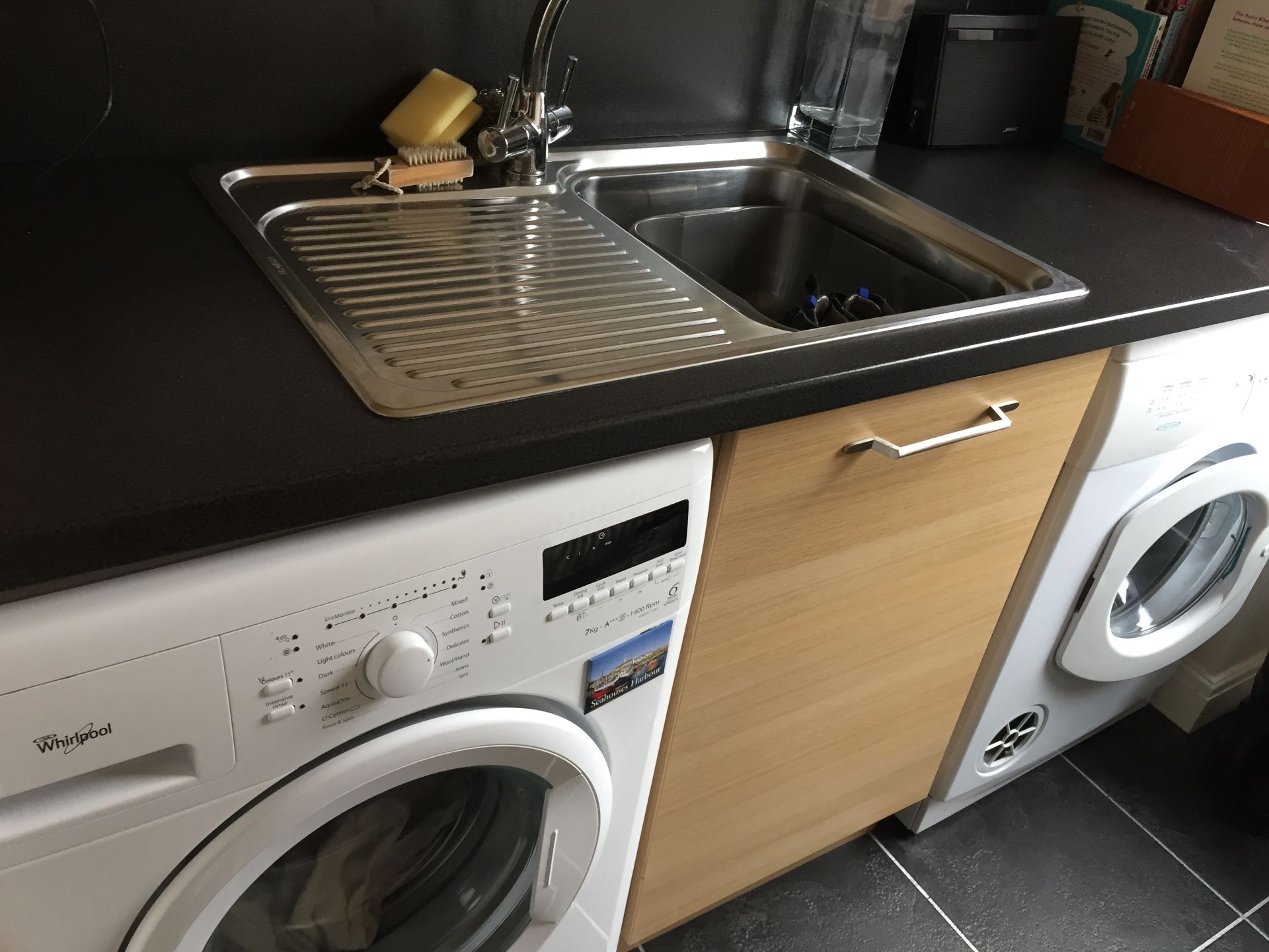 1 x Quality Hacker Kitchen With Neff Appliances And Black Granite worktop surfaces - Presented In - Image 41 of 41