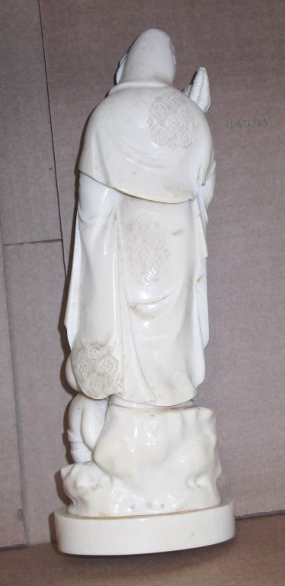 1 x WICK ANTIQUES Period Japanese Ivory Carving "Kannon" (4169) - Beautiful Example - Over 9 - Image 4 of 7