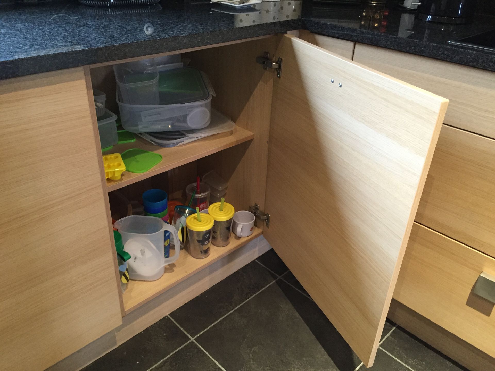 1 x Quality Hacker Kitchen With Neff Appliances And Black Granite worktop surfaces - Presented In - Image 22 of 41