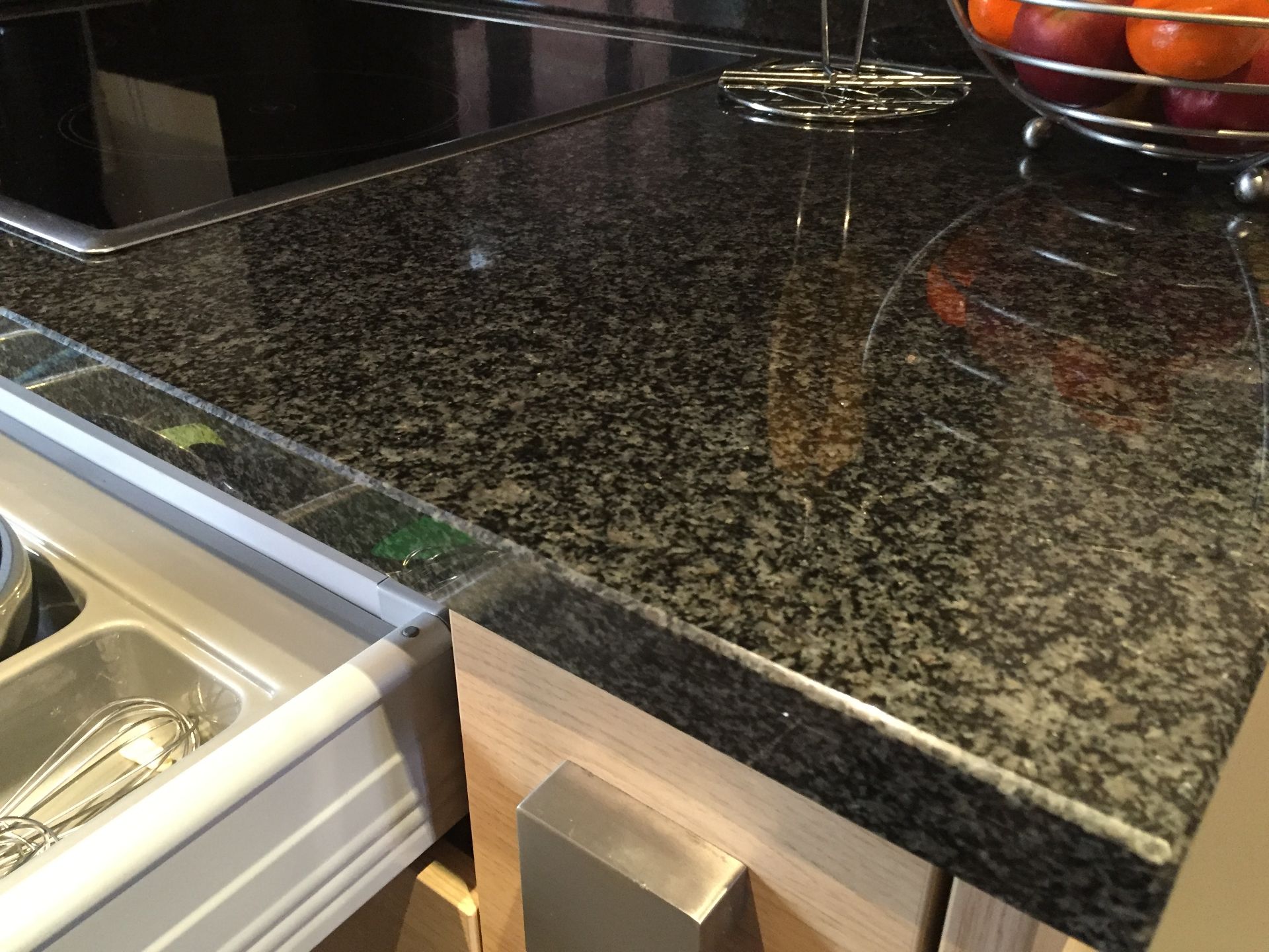 1 x Quality Hacker Kitchen With Neff Appliances And Black Granite worktop surfaces - Presented In - Image 16 of 41