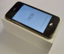 1 x Apple Iphone 4S Mobile Phone - Black - Model A1387 - Features Dual Core 1ghz Processor, 1gb