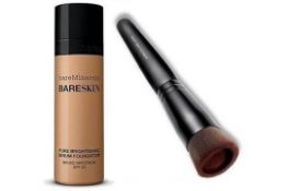 1 x Bare Escentuals bareMinerals “BARESKIN” Pure Brightening Serum Foundation (Bare Shell 02) &