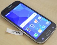 1 x Samsung Galaxy Ace 4 Mobile Phone - SM-G357FZ - Features Quad Core 1.2ghz Processor, 1gb
