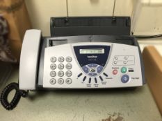 1 x Brother Fax Machine  - Model: T104 - Ref: CF029 - CL127 - Location: Farnborough, Hampshire GU14