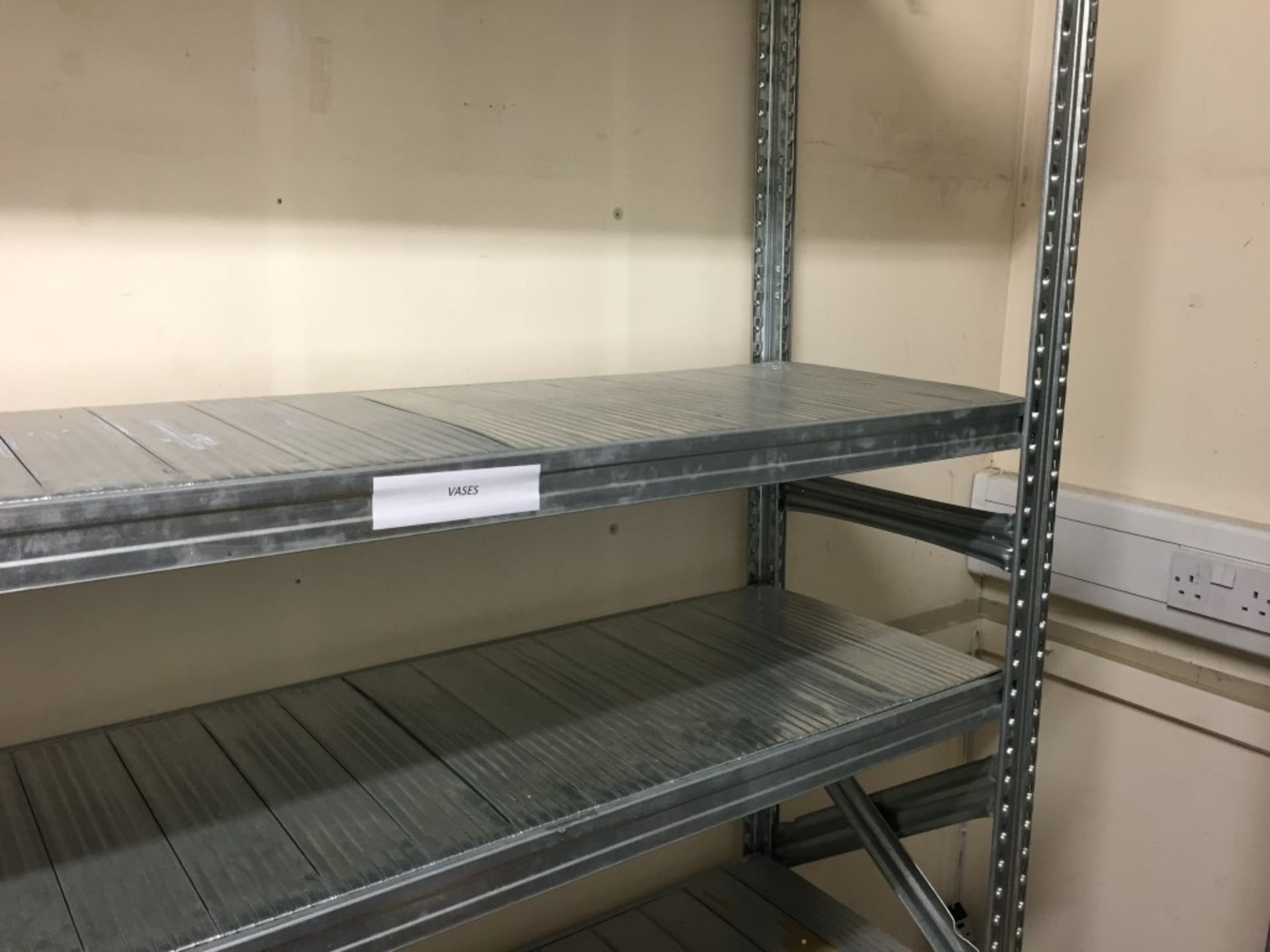 Job Lot of Italian made Metal Storage Racking with practical light weight shelving - Ideal for all - Image 8 of 13