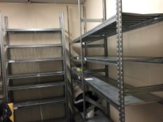 Job Lot of Italian made Metal Storage Racking with practical light weight shelving - Ideal for all