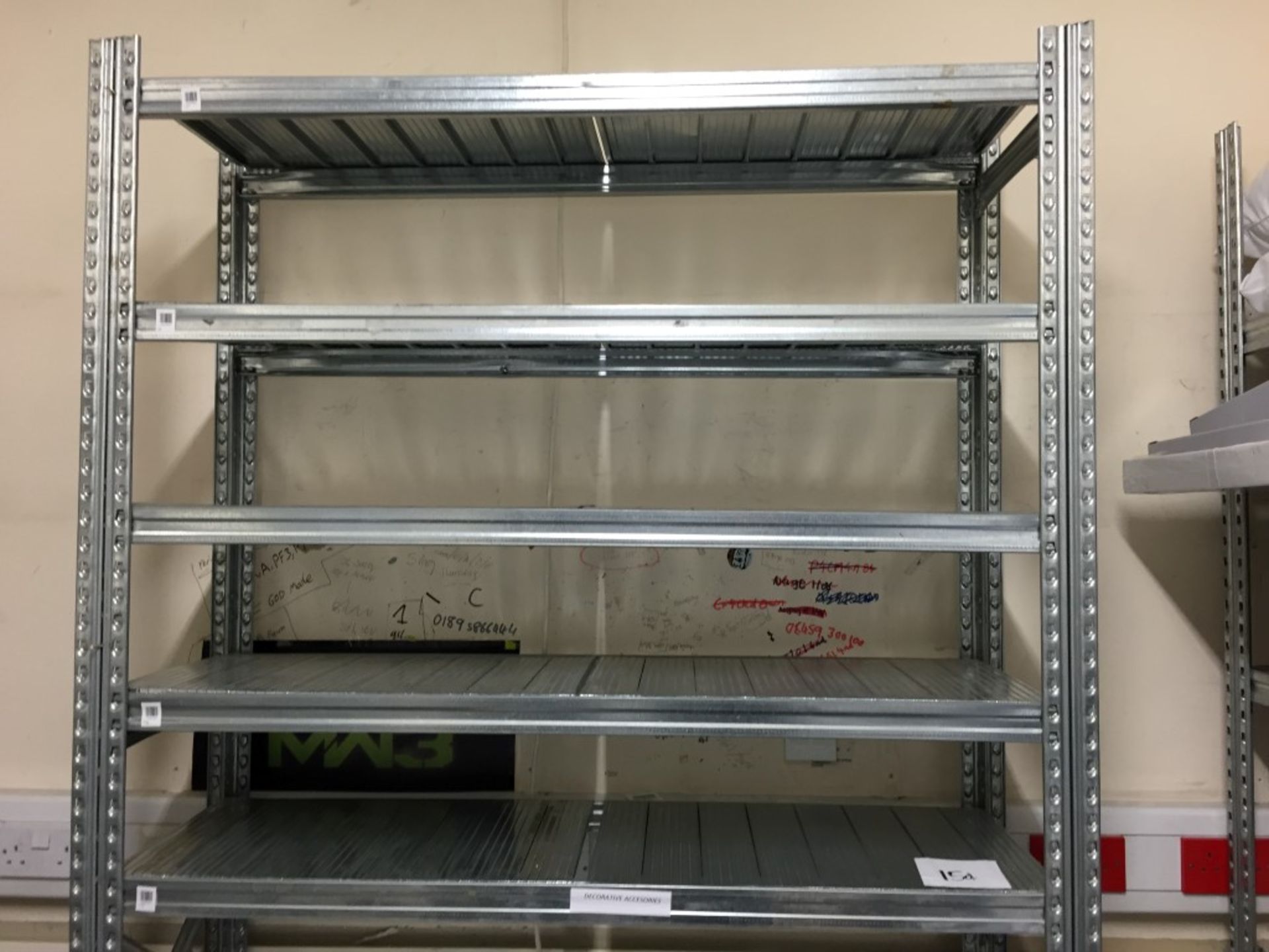Job Lot of Italian made Metal Storage Racking with practical light weight shelving - Ideal for all - Image 9 of 13