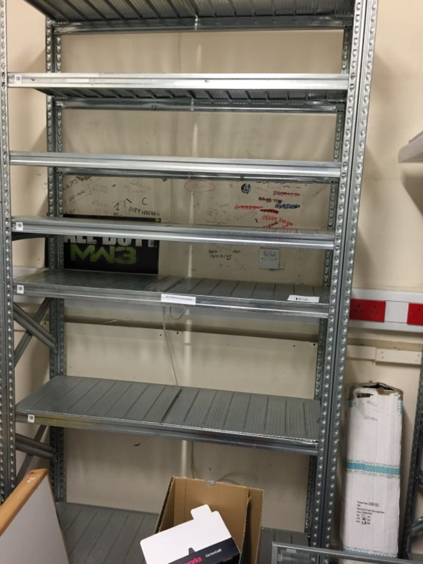 Job Lot of Italian made Metal Storage Racking with practical light weight shelving - Ideal for all - Image 11 of 13