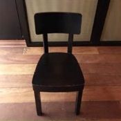 14 x Gervasoni Dark Wood Dining Chairs - Gervasoni Since 1882 - Good Condition - Strong Sturdy