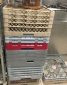 Approx 20 x Plastic Pint Pot Dishwasher Trays - CL128 - Location: London W1D - Successful bidders