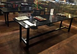 1 x Quality Large Rectangular Buffet / Serving / Dining Table 250cm x 79cm x height 75cm - Buyers