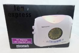 1 x Micromark Tea Express with RAlarm Clock - New & Boxed - ACE068 – CL000 – Location: Altrincham