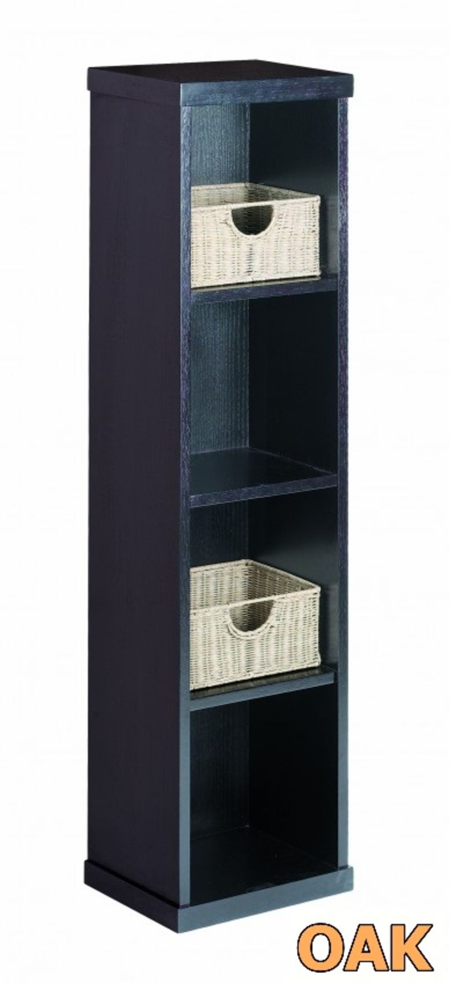 1 x Vogue ARC Series 2 Bathroom WALL MOUNTED SHELF UNIT - LIGHT OAK - Manufactured to the Highest