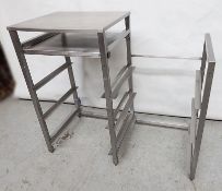 1 x Stainless Steel Tray Storage Trolly - ACE033 - CL007 - Location: Altrincham WA14 Item was