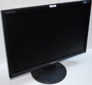 1 x Samsung 2243NW 22 Inch Flat Screen Monitor - Without Cables (Requires Kettle Lead For Power) -
