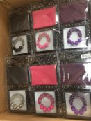 1 x Box Of SPIRIT Branded Costume Jewellery - Approx 120 Pcs Per Box - Brand New & Boxed - Resale