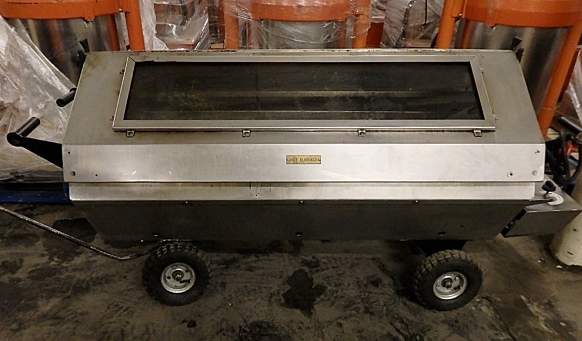 1 x Spitting Pig Commercial Hog Roast Machine - Model: Titan SPM 423 - Stainless Steel - Dimensions: - Image 2 of 15