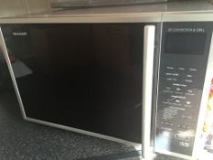 1 x Sharp Microwave Convection Oven + Grill - Dimensions: 55 x 46 x H36.5cm - Ref DBA011 - CL093 -