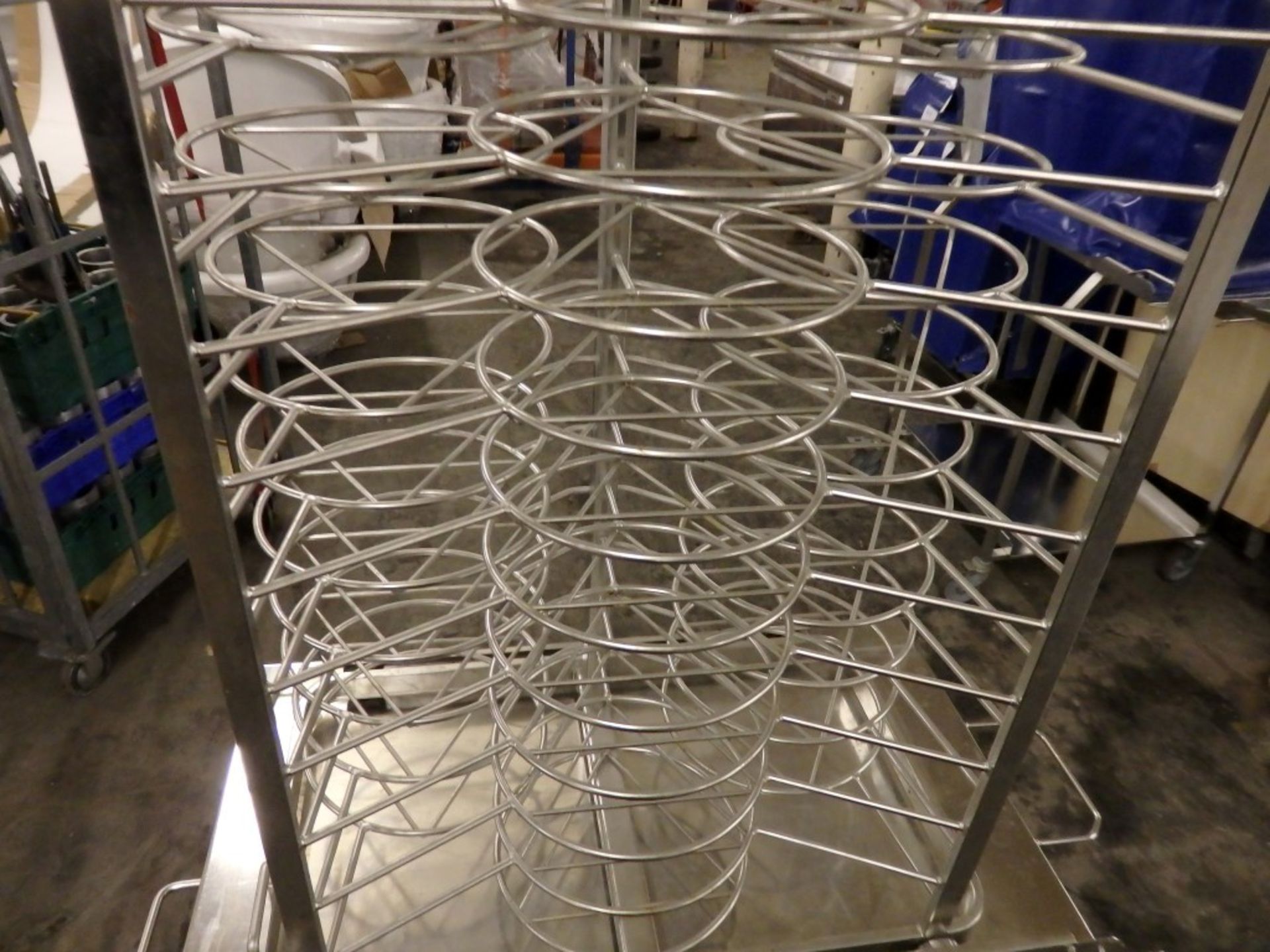 1 x Stainless Steel Plate Rack / Trolley With Thermal Cover & Bottom Tray - Only Used Once - 31 - Image 5 of 5