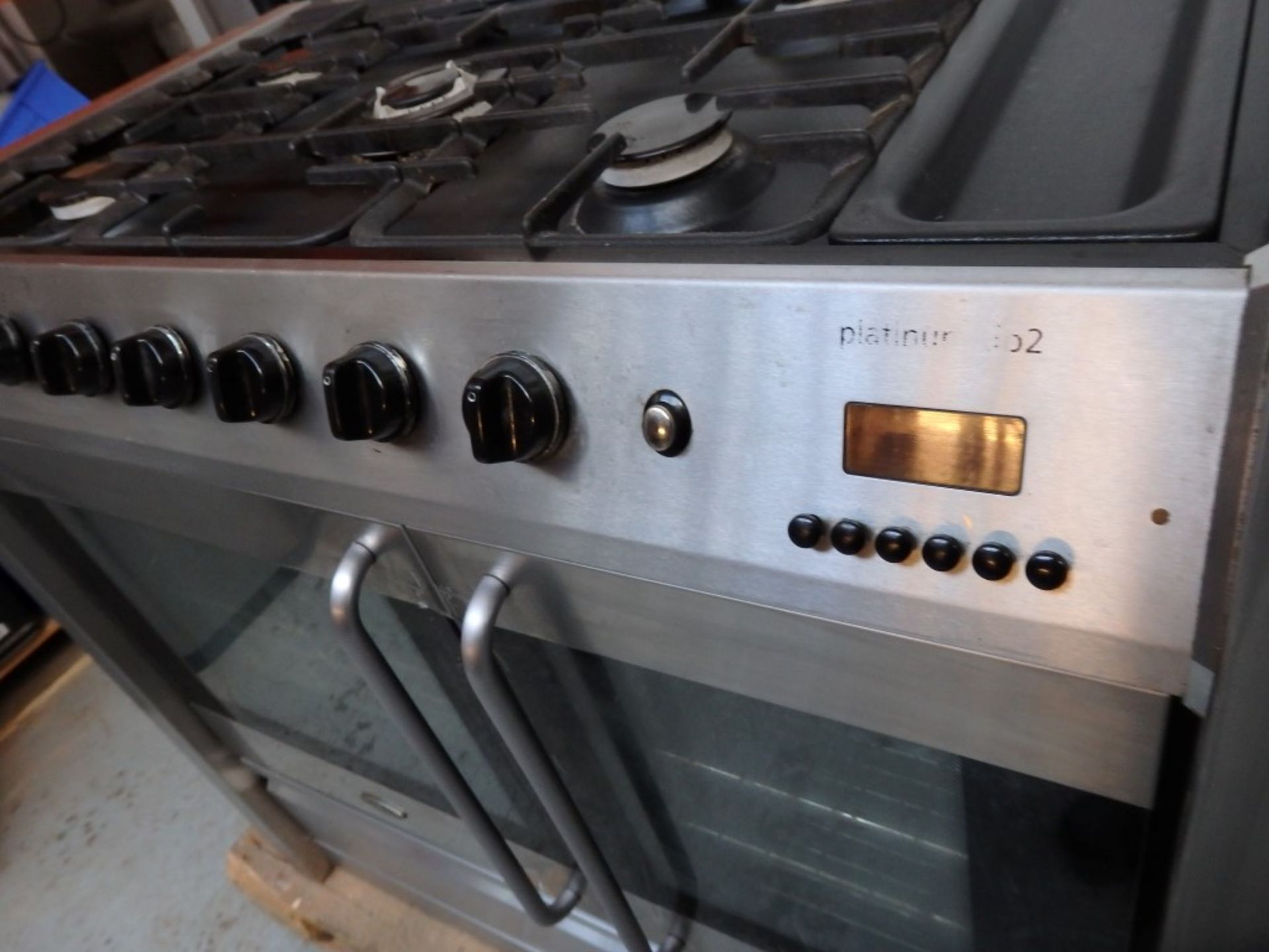 1 x Belling Platinum DB2 Range Cooker - Dual Fuel - 5 Ring Gas Burner and Electric Over - - Image 2 of 15