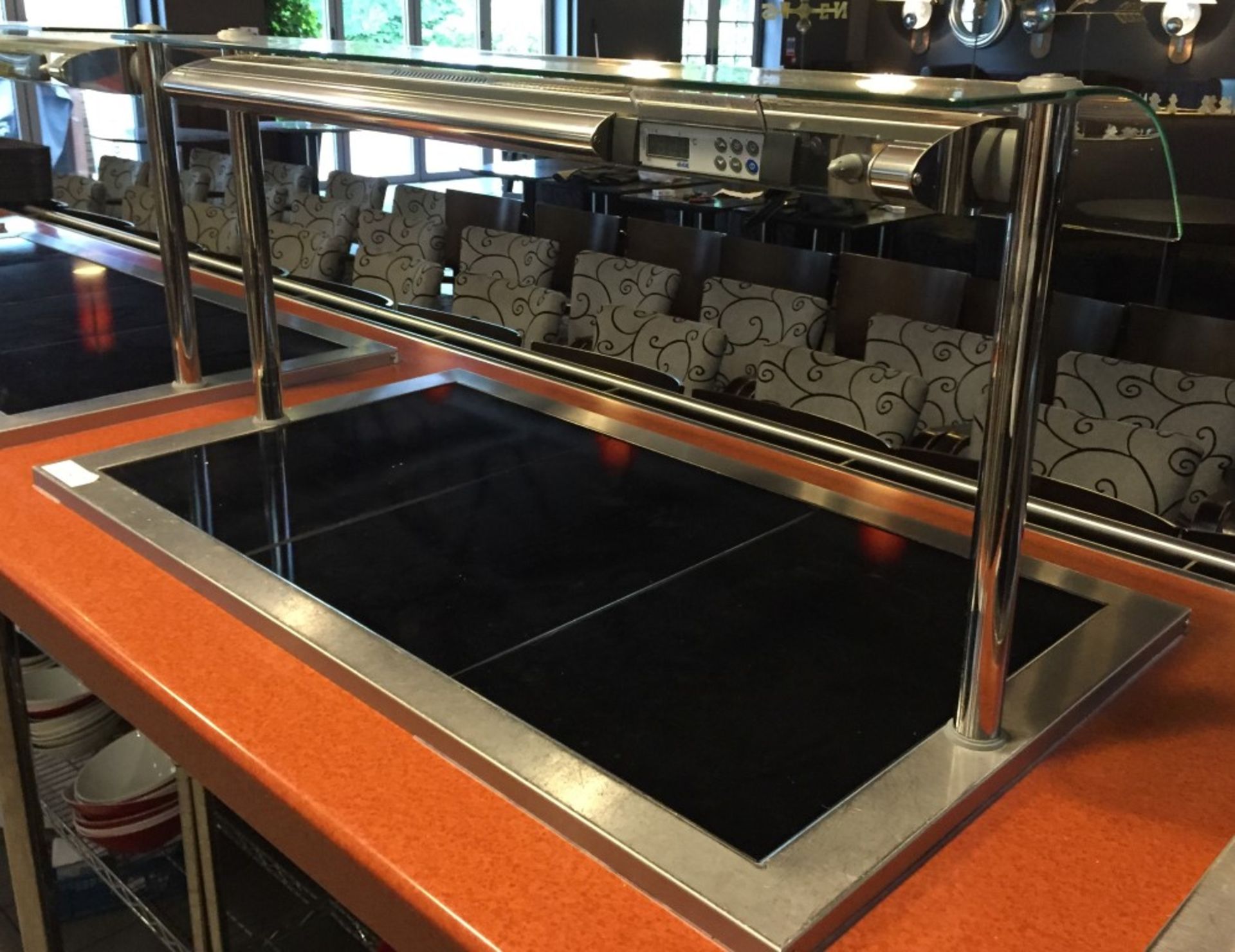 1 x CED Designline Self Serve Ceran Glass Hotplate - Counter Drop In Design With Overhead Heat - Image 2 of 4