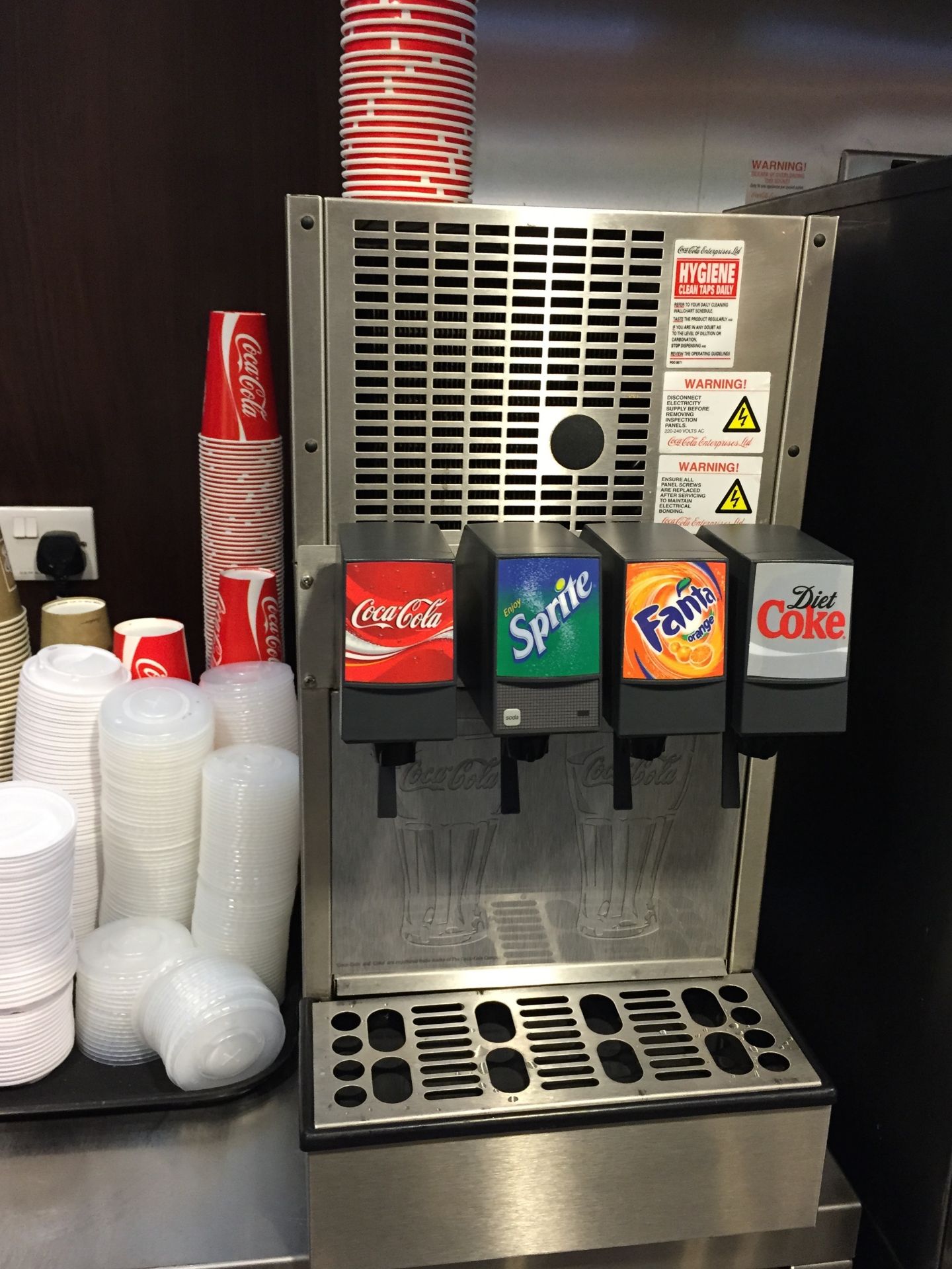 1 x Free Standing Desktop COCA COLA Fizzy Drinks Dispenser - Dispensers Coke, Diet Coke, Sprite - Image 7 of 8