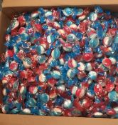 4 x Pallets Of Sweets "Brit Mints" Boiled Sweets In Red, White & Blue - Best Before Date: 2013 -