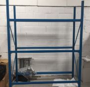 Selection of Warehouse Pallet Racking - Includes 14 x Uprights, 13 x Bays, and 40 x Crossbreams -