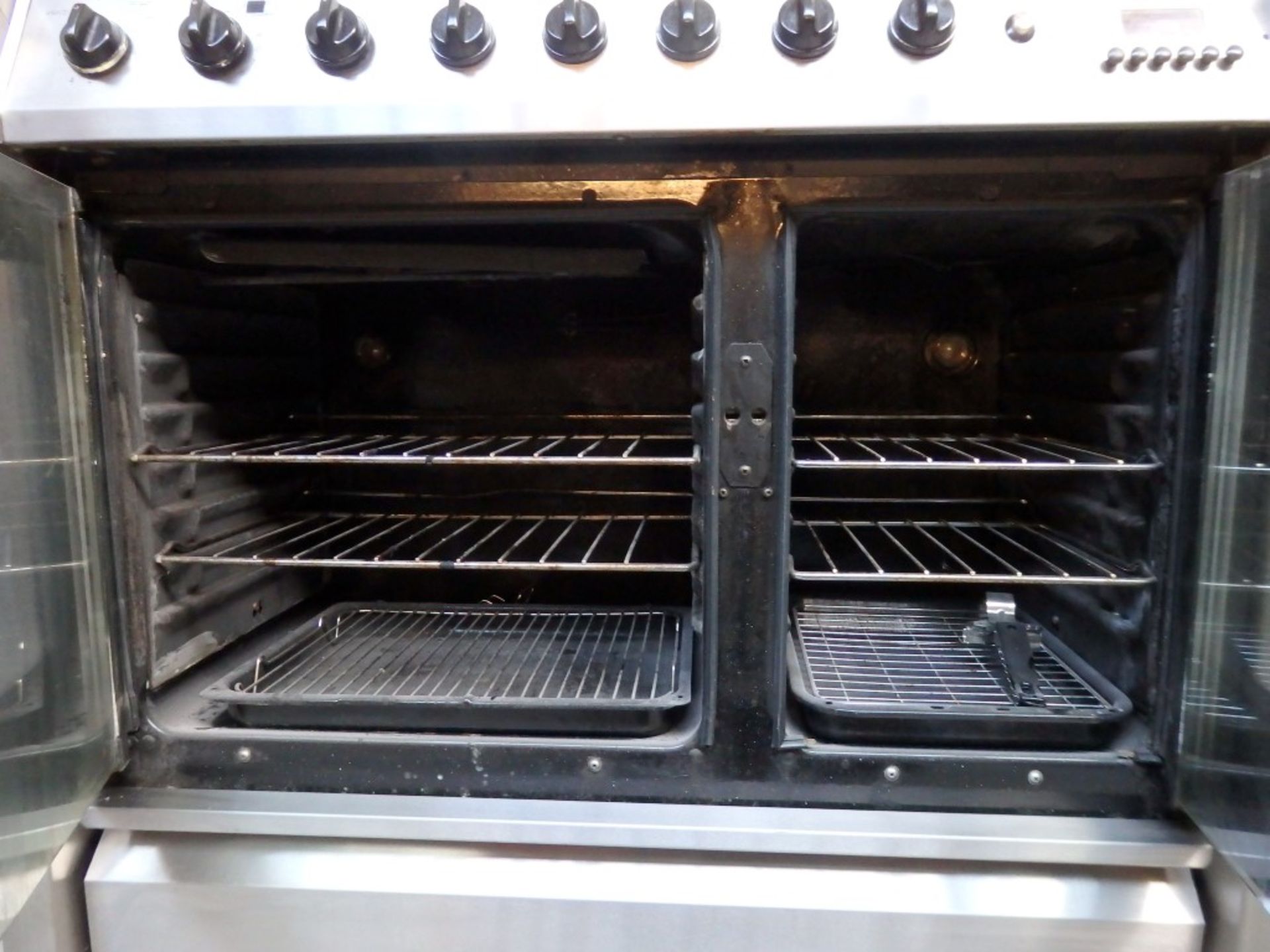 1 x Belling Platinum DB2 Range Cooker - Dual Fuel - 5 Ring Gas Burner and Electric Over - - Image 15 of 15