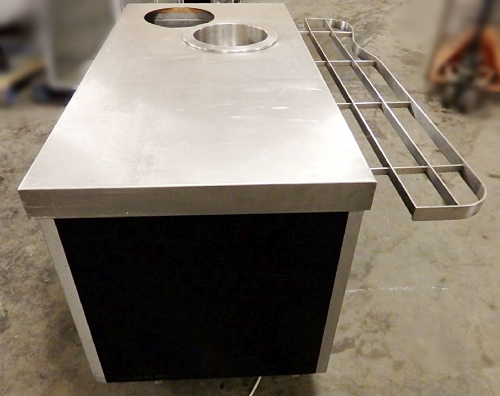 1 x Stainless Steel Hot Soup Counter - Features Tray Rail, Sockets & Fusebox - Dimensions: W150 x - Image 4 of 8