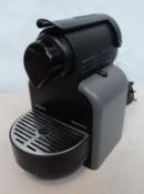 1 x Magimix Nespresso M100 Automatic Sand Coffee Maker - Colour: Metallic Grey - Compact brewing