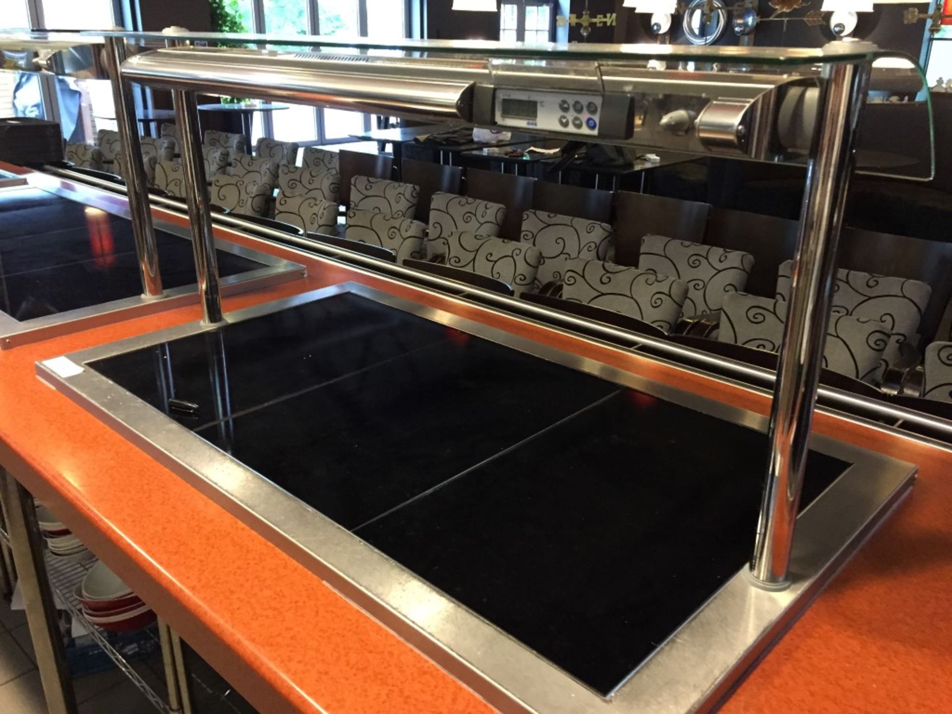 1 x CED Designline Self Serve Ceran Glass Hotplate - Counter Drop In Design With Overhead Heat - Image 3 of 4