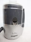 1 x Magimix Le Duo Chrome Juice Extractor Juicer - Recently Removed from a Professional Restaurant