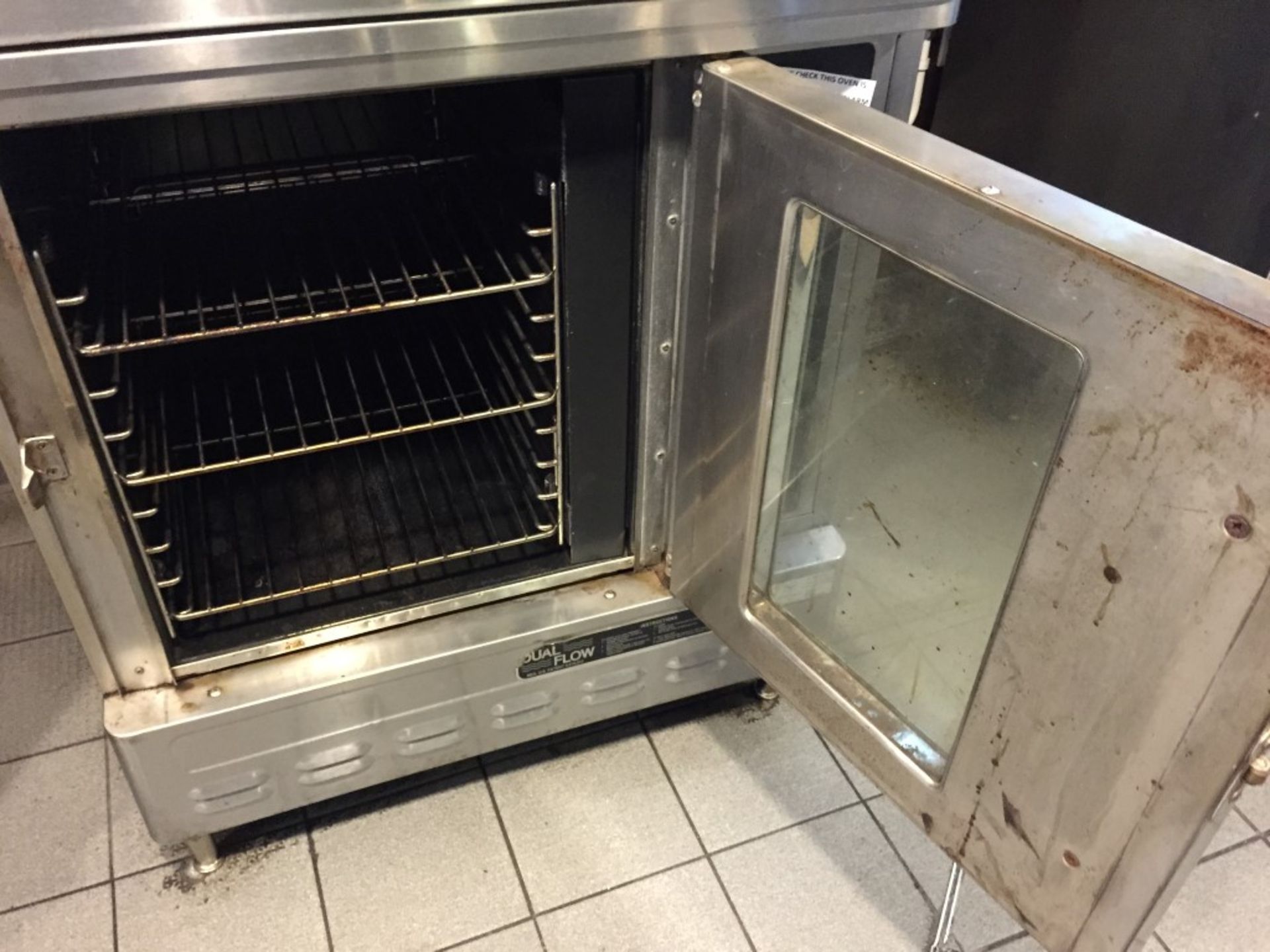 1 x Blodgett Convection Oven - Model DFG50 - Features Duel Flow, Half Size, Single Deck, Solid State - Image 2 of 7