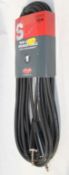 4 x Stagg 10 Metre High Quality Speaker Cables - Jack to Jack - Product Code SSP10PP15 - Brand New