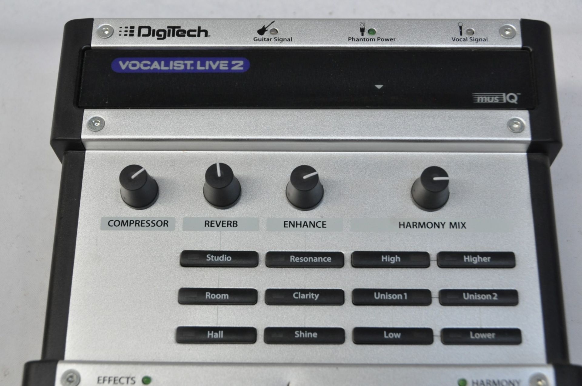 1 x Digitech Vocalist Live 2 Harmony FX Processor for Guitarists - Features Built In Guitar - Image 3 of 3