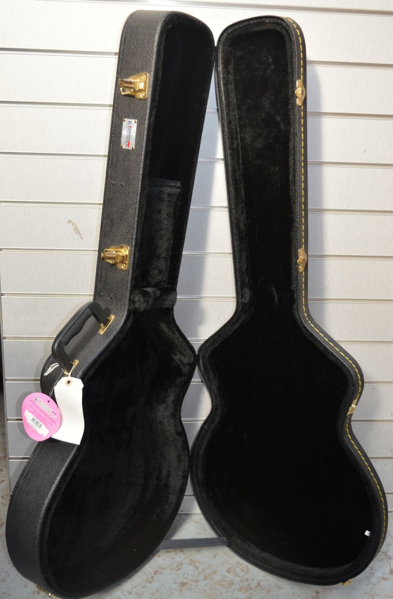 1 x Kingsman Semi Acoustic Hardshell Guitar Case - CL020 - Ref Mus15 - Location: Altrincham WA14 - Image 3 of 6