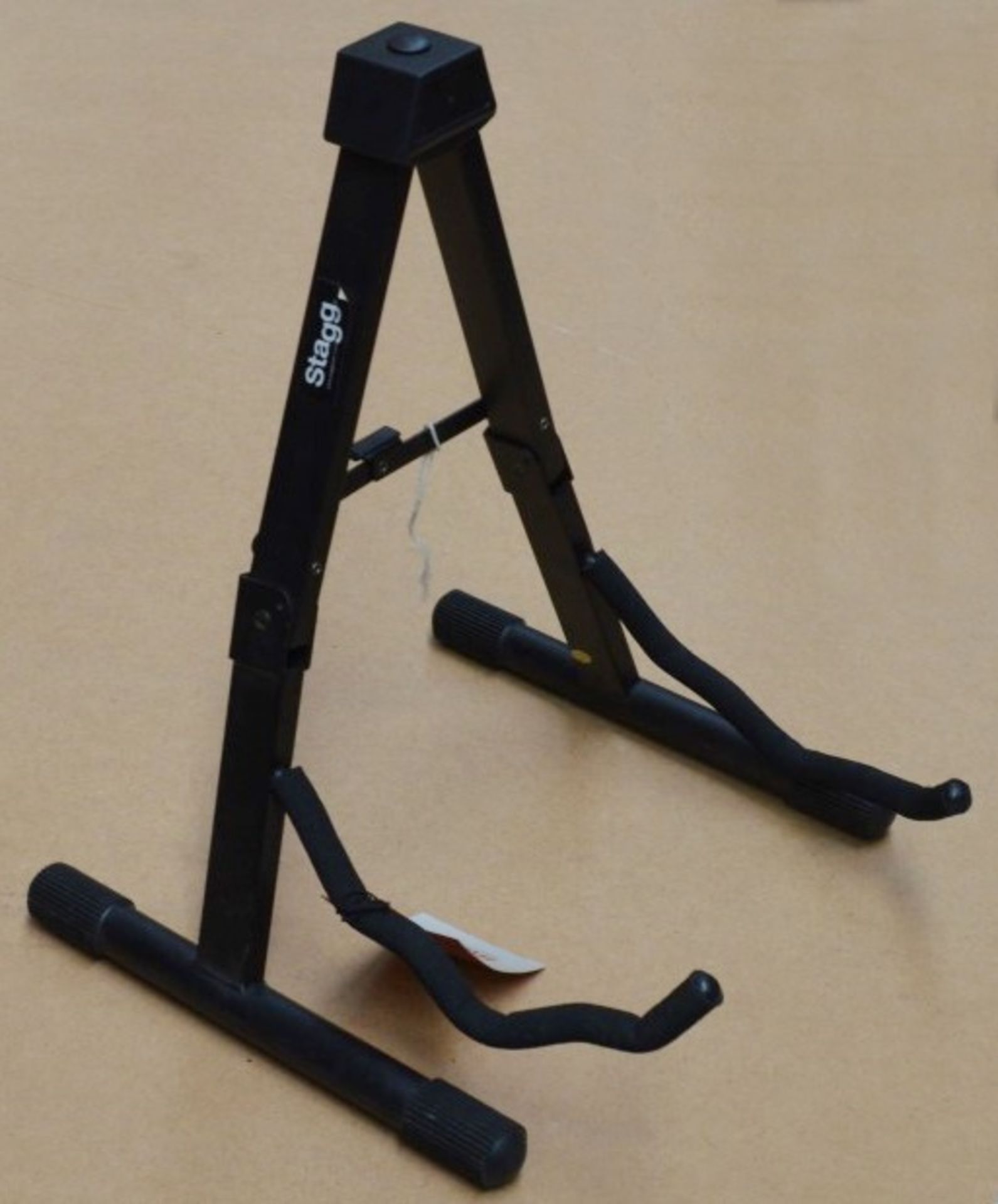 3 x Stagg Universal A Frame Folding Guitar Stands - Unused Stock - CL020 - Ref Mus037 - Location: - Image 2 of 4