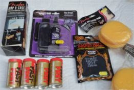 1 x Assorted Job Lot of Guitar Care Accessories - Includes 1 x Guitar Care Kit, 1 x Ernie Ball