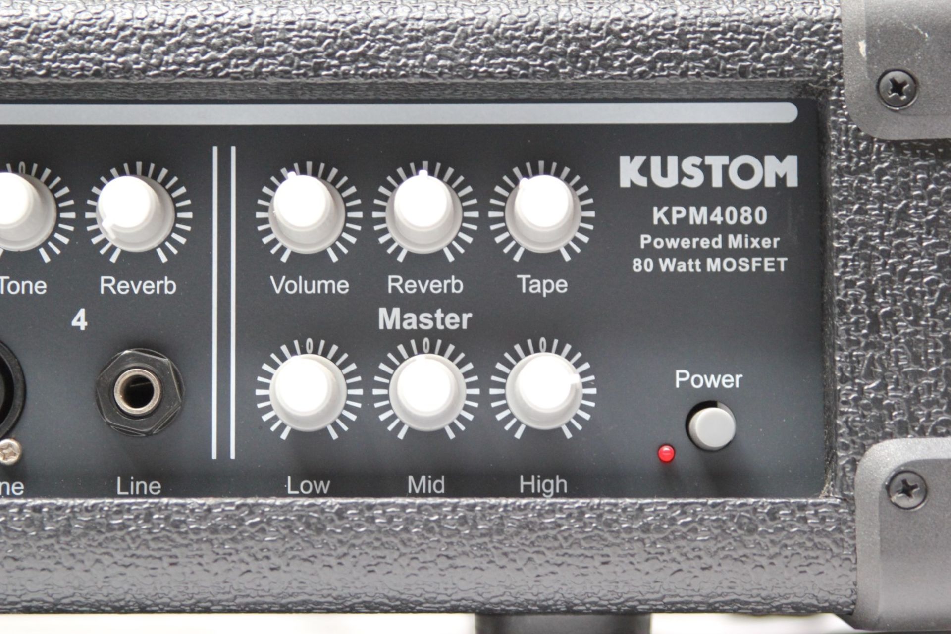 1 x Kustom KPM4080 Mosfet 80 Watt Power Mixer PA Amplifier - CL020 - Location: Altrincham WA14 - Image 2 of 4