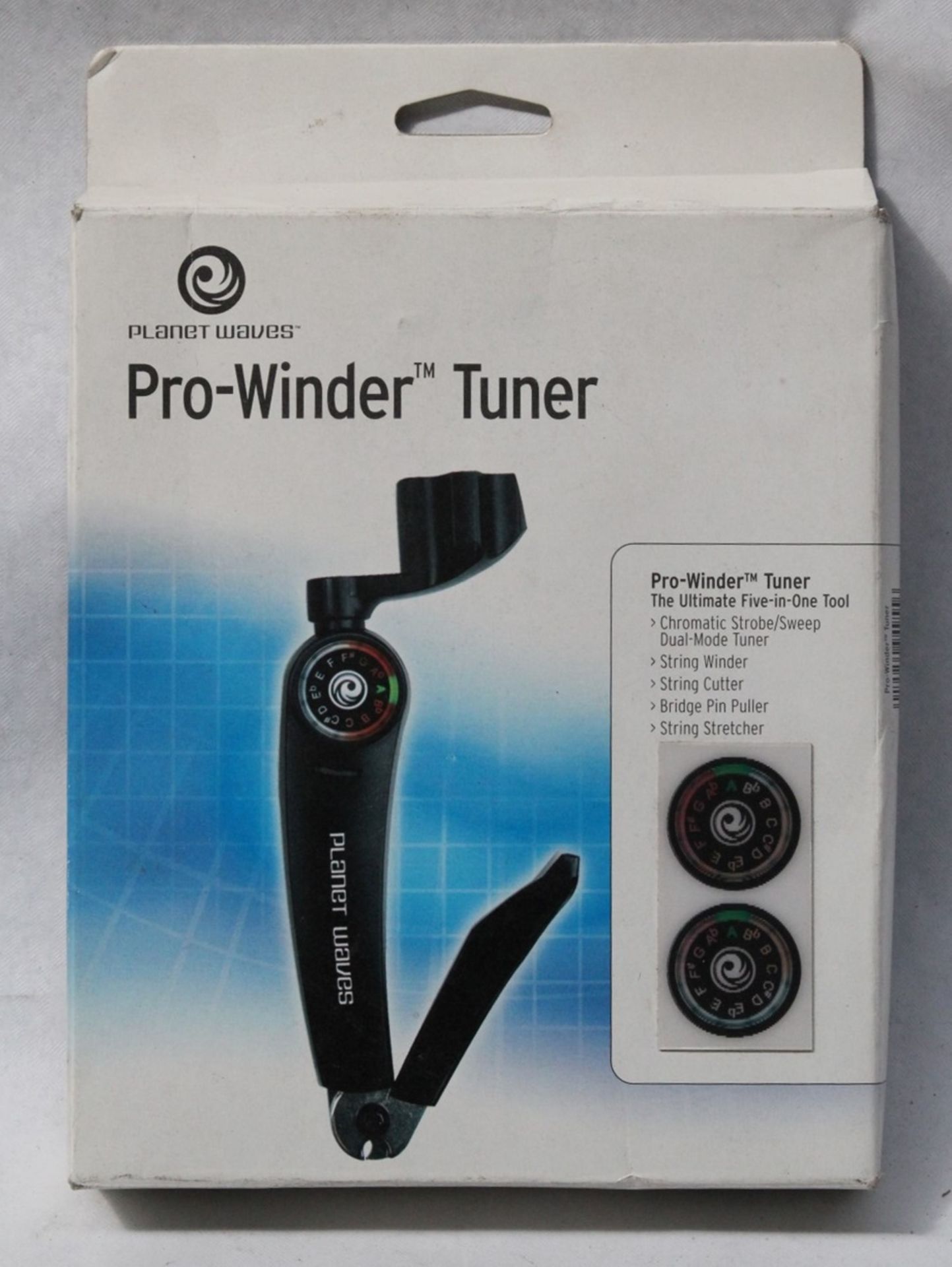 2 x Planet Waves Pro Winder Guitar Tuners - Ultimate 5 in 1 Tool - CL020 - Features Chromatic Tuner, - Image 2 of 3