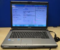 1 x Toshiba L300-2E5 Laptop Computer - 15.4 Inch Screen Size - Features Intel Core 2 Duo T5870