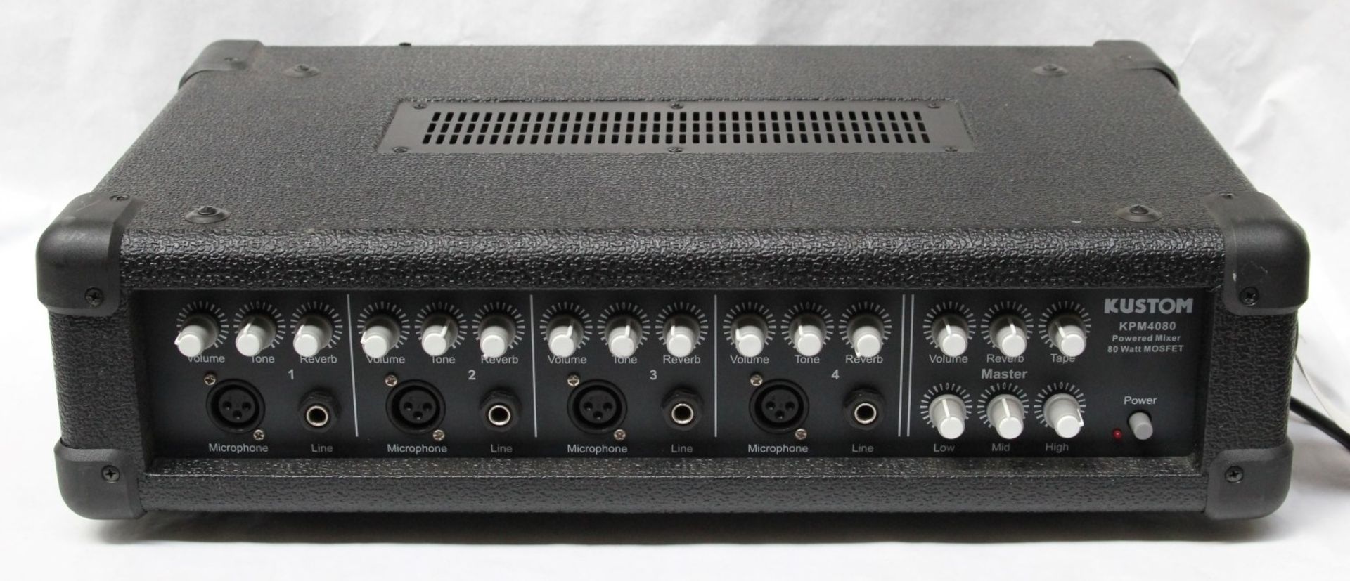 1 x Kustom KPM4080 Mosfet 80 Watt Power Mixer PA Amplifier - CL020 - Location: Altrincham WA14